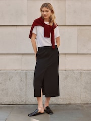 Albaray Black Black Tailored Pencil Skirt - Image 1 of 5