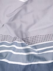 Blue Stripe Duvet Cover and Pillowcase Set - Image 5 of 5