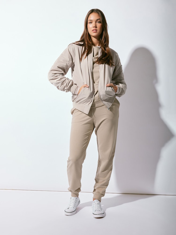 Long Tall Sally Natural Cuffed Joggers - Image 1 of 6