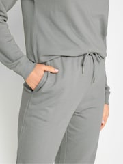 Long Tall Sally Grey Cuffed Joggers - Image 4 of 5