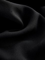 Black/White Corsage Crepe Tailored Jumpsuit - Image 6 of 6