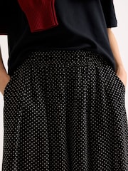 Albaray Black Chiffon Spot Culottes - Image 3 of 6