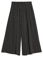 Albaray Black Chiffon Spot Culottes - Image 6 of 6