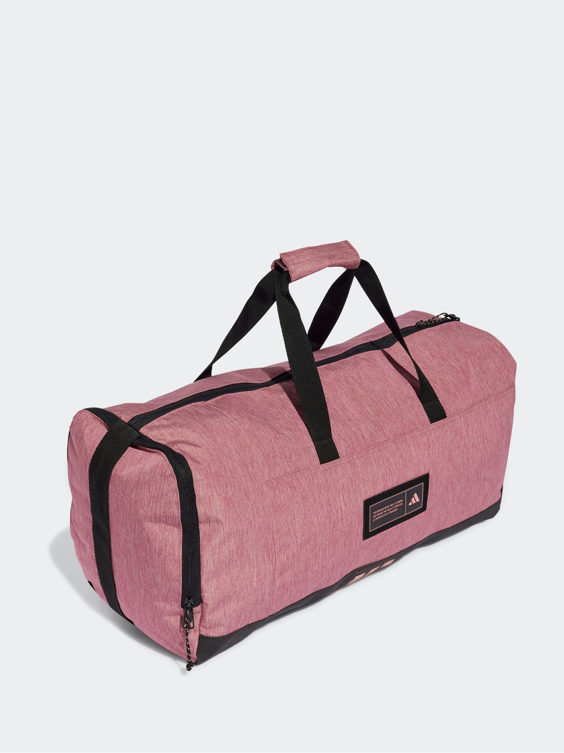 Hot pink adidas duffle bag discount
