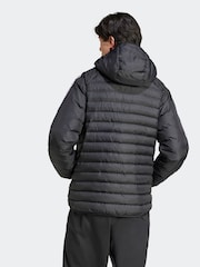 adidas Black Originals Padded Hooded Jacket - Image 2 of 7