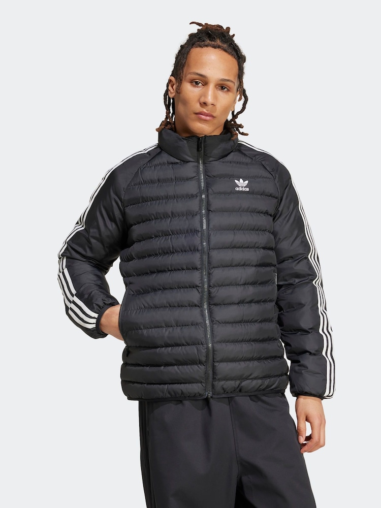adidas Black Padded Jacket - Image 1 of 7