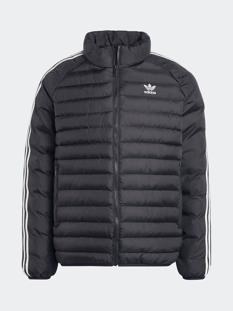 adidas Black Padded Jacket - Image 7 of 7