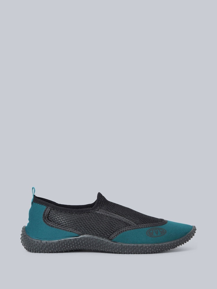 Animal Blue Mens Cove Aqua Shoes - Image 1 of 4 Animal Blue Mens Cove Aqua Shoes - Image 1 of 4