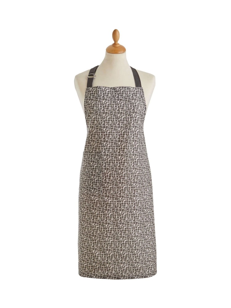 ABIGAIL AHERN x MURMUR Charcoal Camille 100% Cotton Apron - Image 2 of 2