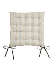ABIGAIL AHERN x MURMUR Charcoal Canvas Cream Moya Seat Pad - Image 3 of 3