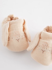 Neutral Bunny Character Slip-On Baby Shoes (0-24mths) - Image 5 of 5