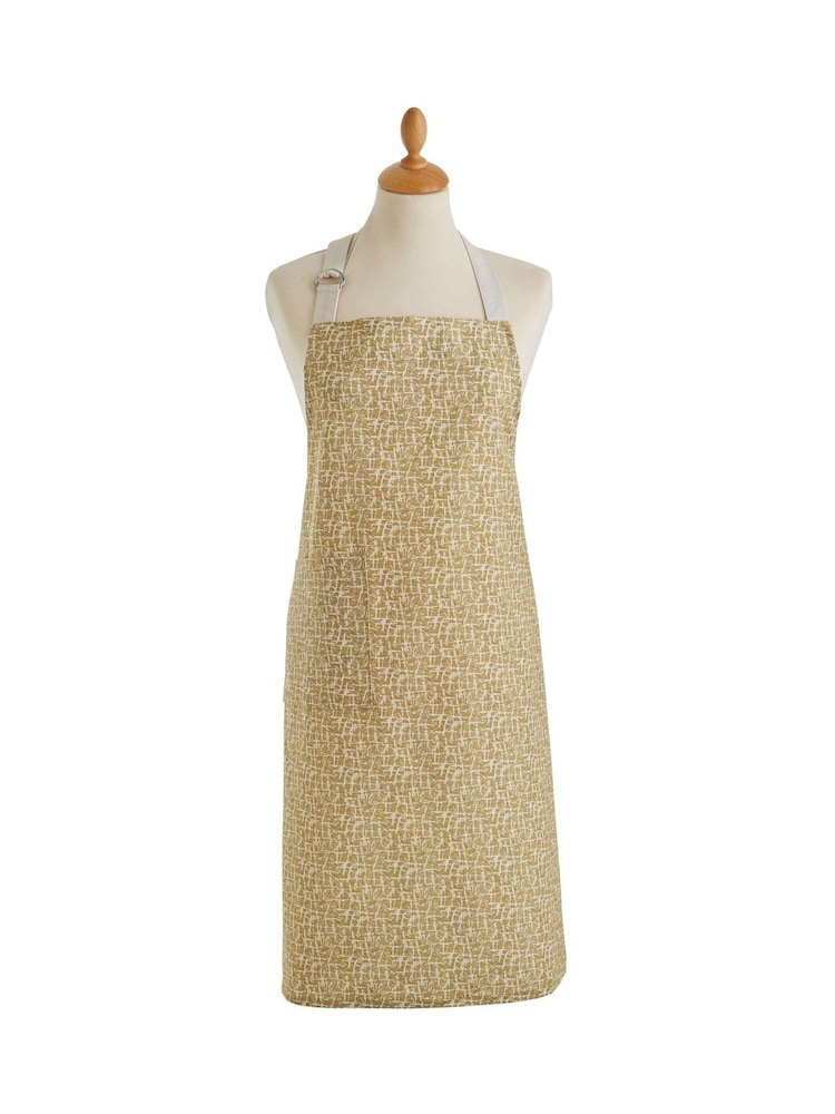 ABIGAIL AHERN x MURMUR Warm Ochre Camille 100% Cotton Apron - Image 2 of 2