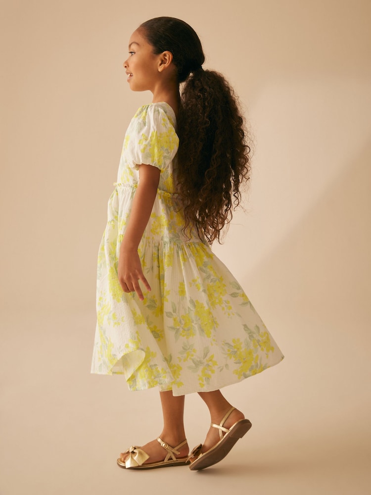 فستان المناسبات بطبعة زهور Blossom من Laura Ashley - Image 11 of 15
