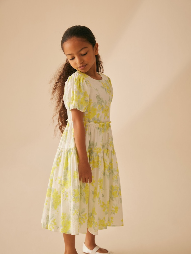 فستان المناسبات بطبعة زهور Blossom من Laura Ashley - Image 4 of 15