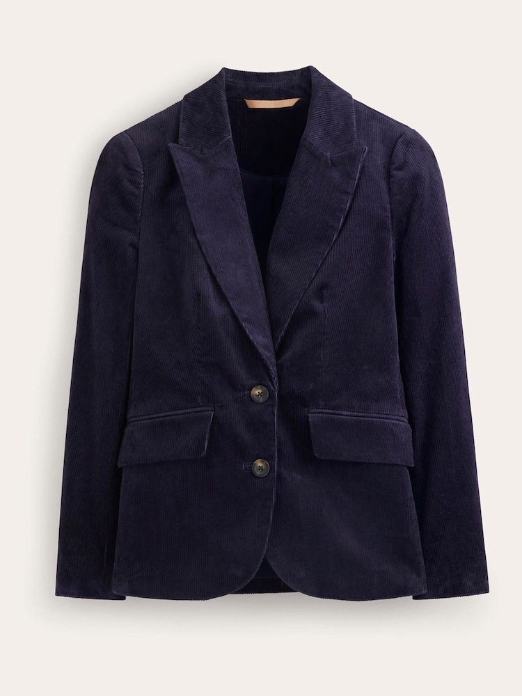 Boden Dark Blue The Marylebone Cord Blazer - Image 6 of 6 Boden Dark Blue The Marylebone Cord Blazer - Image 6 of 6