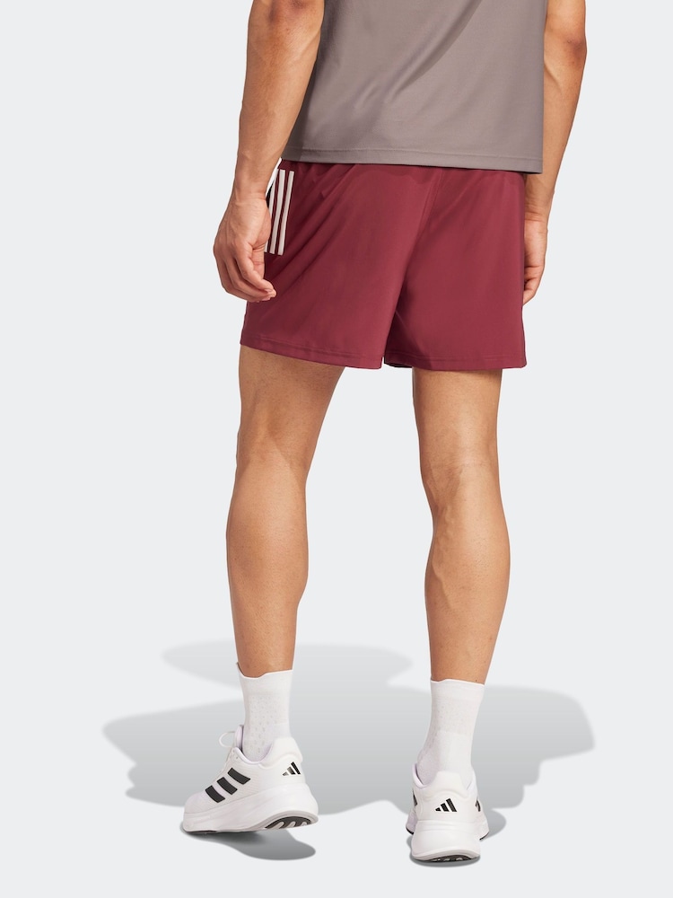 adidas Red Dark Own The Run Shorts - Image 2 of 6 adidas Red Dark Own The Run Shorts - Image 2 of 6