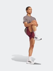 أحمر داكن - شورت Own The Run من adidas  - صورة 3 من 6
