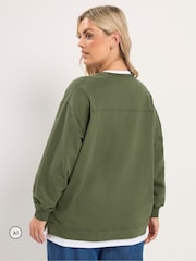 Yours Curve 2-In-1 Sweatshirt - Изображение 3 4