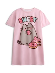Vanilla Underground Pink Sweet Treats Short Sleeve Nightdress 2 Pack - Image 2 of 6