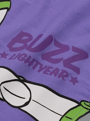 Vanilla Underground Toy Story Buzz Rex and Aliens Multi-Pack of 3 Short Sleeve Short Leg Pyjama Set - صورة 7 من 10