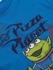 Vanilla Underground Toy Story Buzz Rex and Aliens Multi-Pack of 3 Short Sleeve Short Leg Pyjama Set - صورة 8 من 10