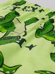 Vanilla Underground Toy Story Buzz Rex and Aliens Multi-Pack of 3 Short Sleeve Short Leg Pyjama Set - صورة 9 من 10