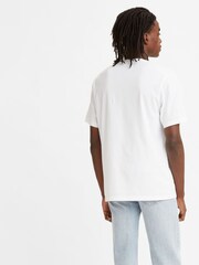 Levi's® White Oversized Box Tab 100% Cotton T-Shirt - Image 2 of 3