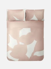 Jasper Conran London Pink Floral Leaf 300 TC Satin 100% Cotton Pillowcase Pair - Image 3 of 4