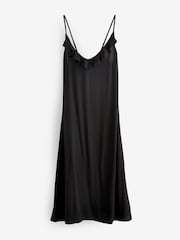 Black Frill Midi Summer Dress - Image 6 of 6