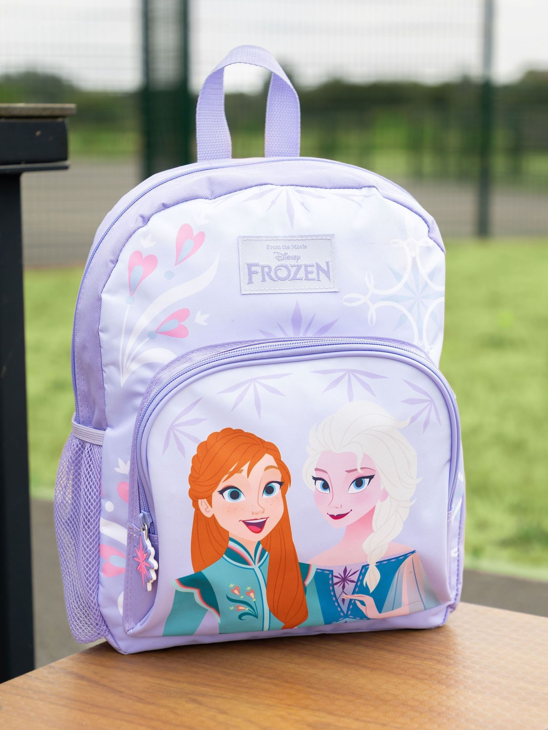 Vanilla Underground Girls Purple Disney Frozen Backpack - Image 1