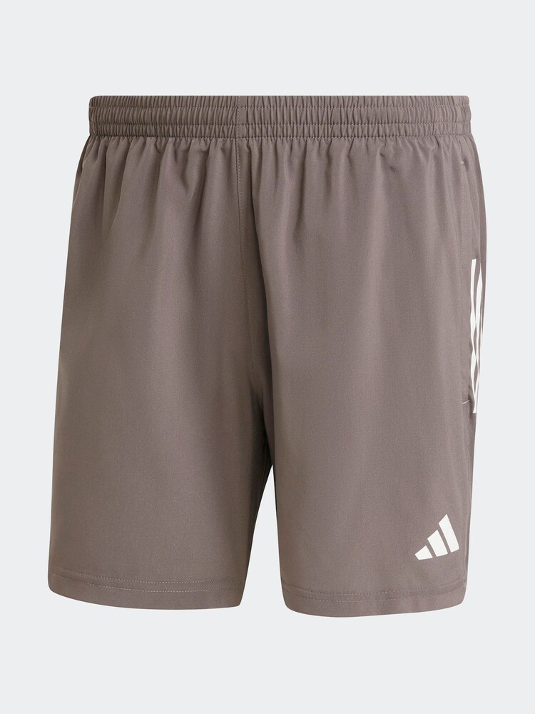 بني - شورت Own The Run من adidas  - صورة 6 من 6