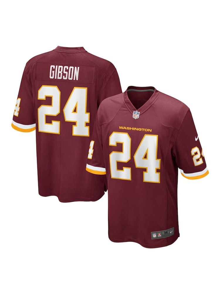 Nike Red Washington Football Team Home Game Jersey - Antonio Gibson Youth - Image 1 of 3 Nike Red Washington Football Team Home Game Jersey - Antonio Gibson Youth - Image 1 of 3