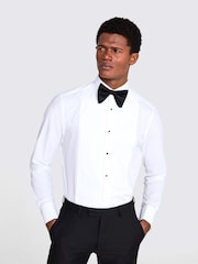 MOSS White Tailored Marcella 100% Cotton Dress Shirt - Image 1 of 5