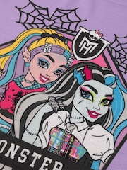 Pack de 2 camisones con mangas con diseño de redes y corazones de Vanilla Underground - Imagen 5 de 5