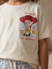 Vanilla Underground White Disney Toy Story Jessie and Bullseye T-Shirt and Shorts Set - Image 3 of 7
