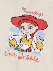 Vanilla Underground White Disney Toy Story Jessie and Bullseye T-Shirt and Shorts Set - Image 4 of 7