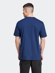 adidas originals Navy Originals Trefoil Essentials 100% Cotton T-Shirt - Image 2 of 7