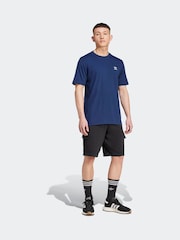 adidas originals Navy Originals Trefoil Essentials 100% Cotton T-Shirt - Image 5 of 7