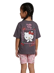 Vanilla Underground Hello Kitty Futbolka və Şort Dəsti - 8şəkildən 4 şəkil