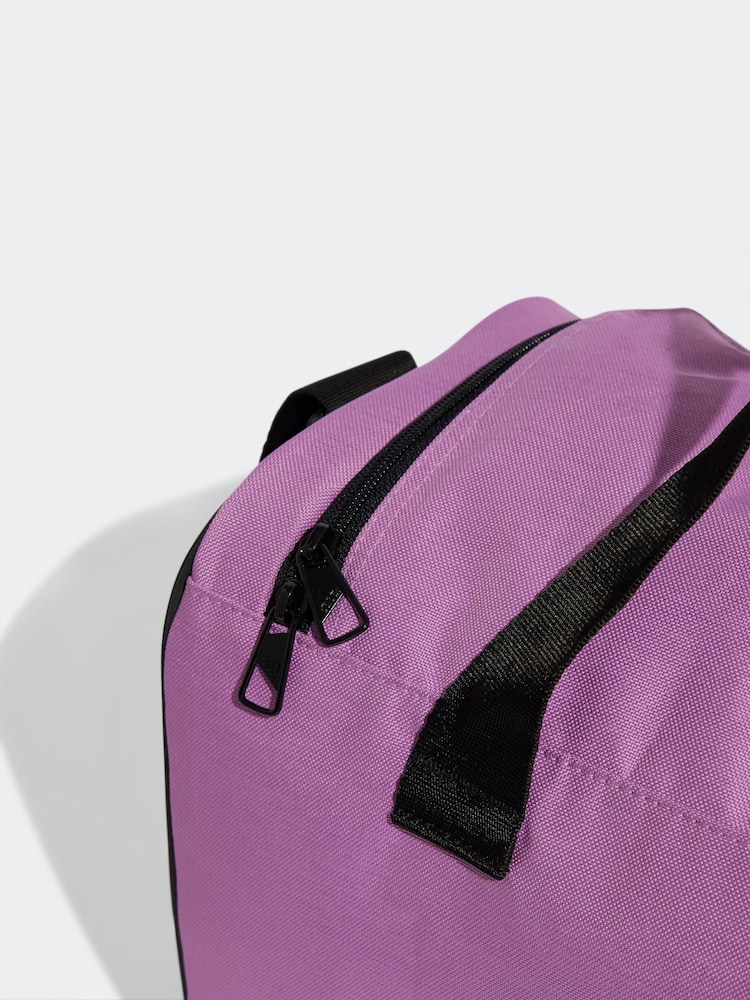 adidas Purple Linear Duffle Bag - Image 6 of 6 adidas Purple Linear Duffle Bag - Image 6 of 6