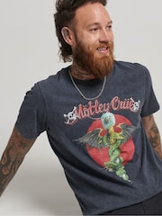 Superdry 100% Baumwolle Mötley Crüe x Limited Edition T-Shirt - Bild 3 von 4
