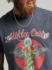 Superdry 100% Baumwolle Mötley Crüe x Limited Edition T-Shirt - Bild 4 von 4