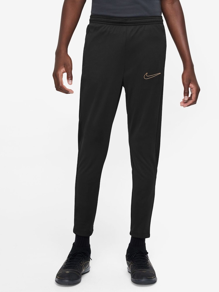 Nike Black/Gold Dri-FIT Academy Training Joggers - Image 1 of 8