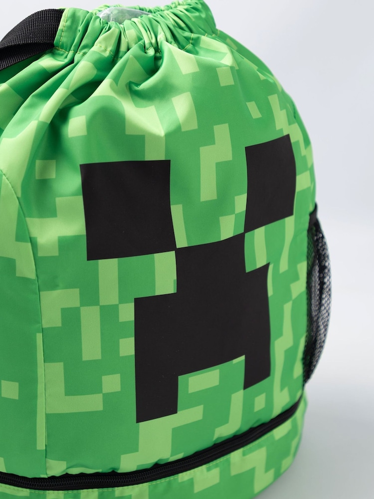 Vanilla Underground Green Minecraft Swim Bag - Image 2 of 6