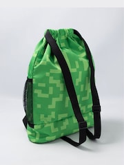 Vanilla Underground Green Minecraft Swim Bag - Image 3 of 6