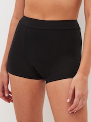Black Medium Flow Period Shorts - Image 1 of 6