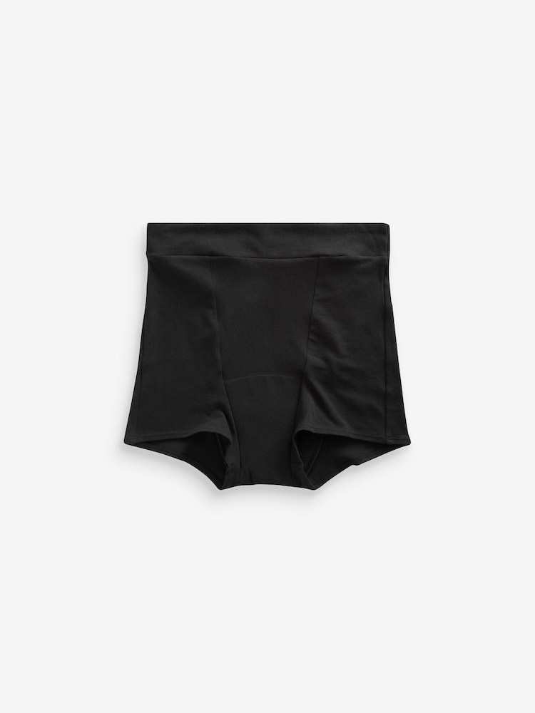 Black Medium Flow Period Shorts - Image 5 of 6