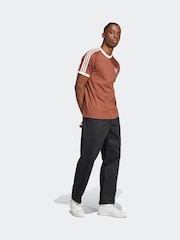 Коричневый - Футболка из 100% хлопка adidas Adicolor Classics 3 - Изображение 3 из 6