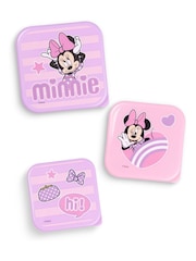 Vanilla Underground Pink Disney Minnie Mouse Lunch Bag Bottle and 3 Snack Pot - Image 6 of 6