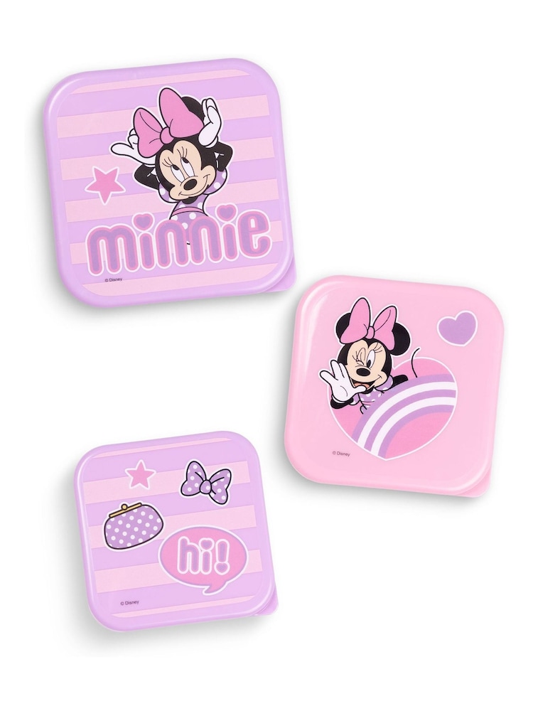 Vanilla Underground Pink Disney Minnie Mouse Lunch Bag Bottle and 3 Snack Pot - Image 6 of 6 Vanilla Underground Pink Disney Minnie Mouse Lunch Bag Bottle and 3 Snack Pot - Image 6 of 6